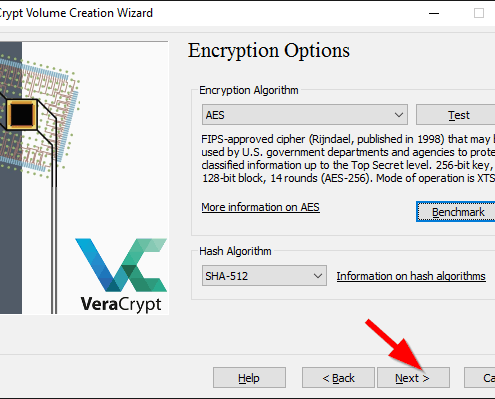 Komplette USB-Festplatte mit VeraCrypt verschlüsseln